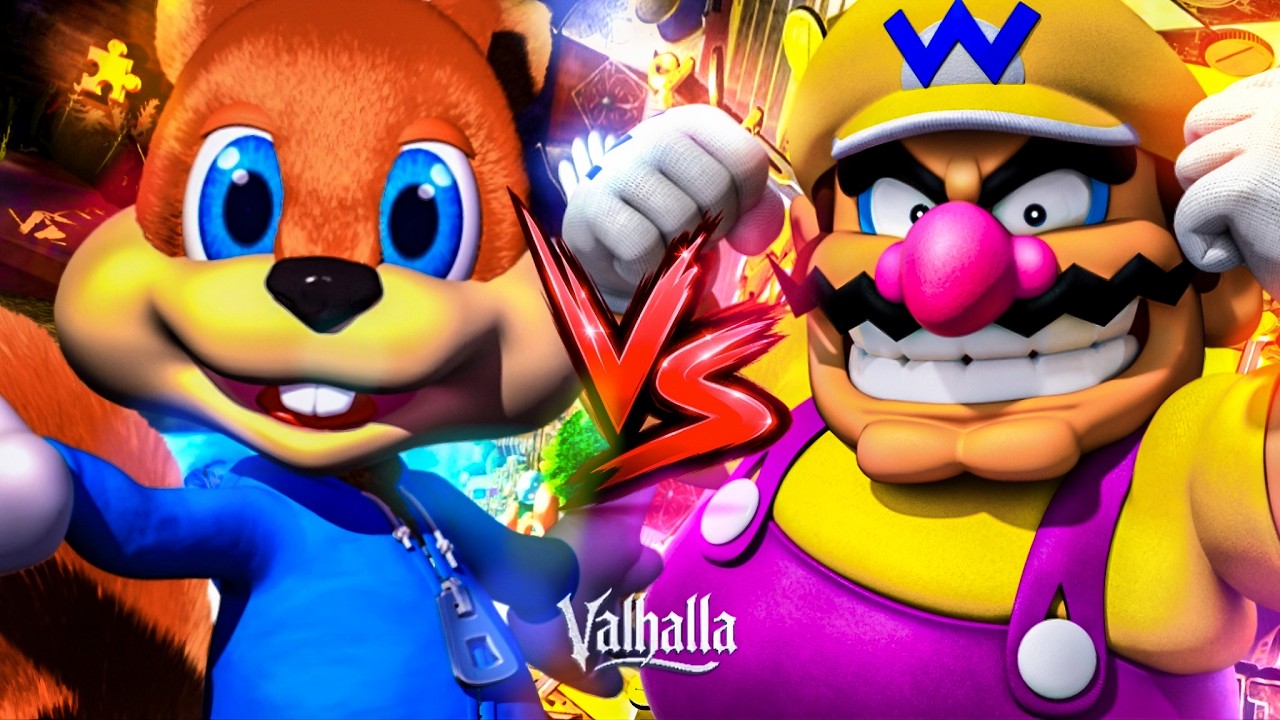 Conker VS. Wario | Valhalla [Part. @NinhotoGR]