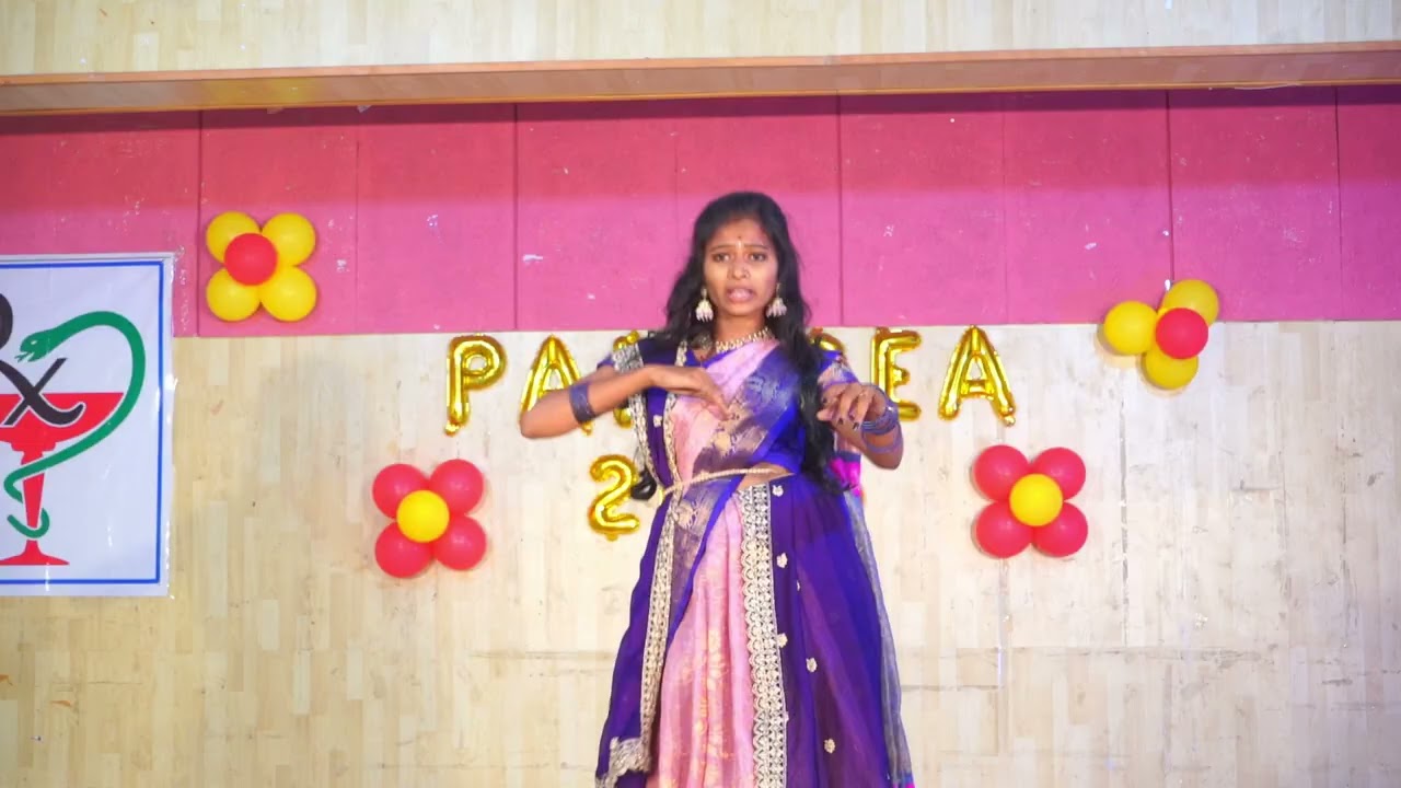 Solo dance performance b pharm Student 