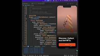 Flutter UI - NFT App|| By Rush Flutter