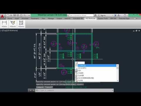 Create Curtain Wall Material And Glazing Data In Autocad Youtube