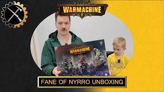Warmachine Fane of Nyrro unboxing