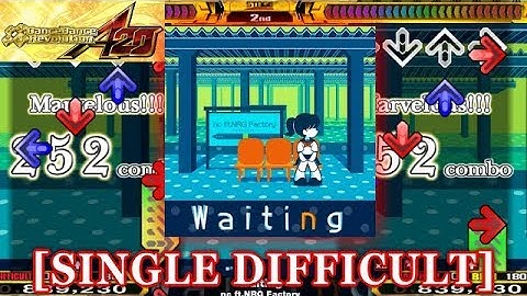 【DDR A20】 Waiting [SINGLE DIFFICULT] 譜面確認＋クラップ