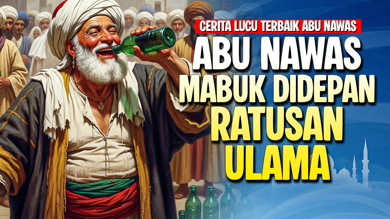 ABU NAWAS NEKAT MABUK DIDEPAN RATUSAN ULAMA - CERITA LUCU PENGANTAR TIDUR