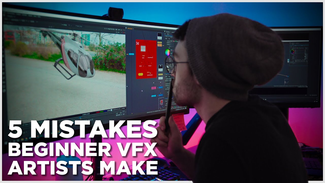 5 Mistakes Beginner VFX Artists Make! YouTube