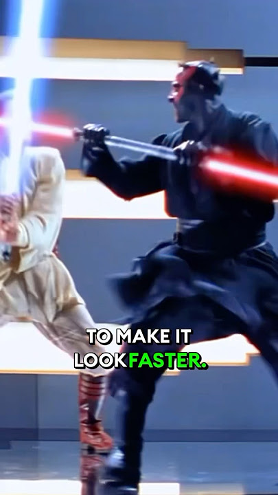 Ewan McGregor & Ray Park Were TOO FAST For Film In Duel Of The Fates