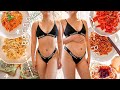 WHAT I EAT IN A WEEK on my PERIOD pt.2 (realistic & intuitive eating) CHEAT WEEK | Period Cravings