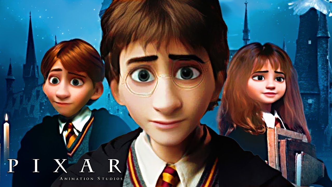 if Harry Potter was Animated by Pixar/Disney 