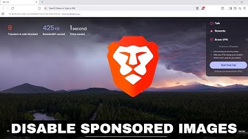 How To Disable Sponsored Background Images On Brave Browser