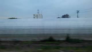 JR東日本E657系　品川行、特急ひたち30号①（仙台→浪江）勝田車水カツ、常磐線の右側車窓