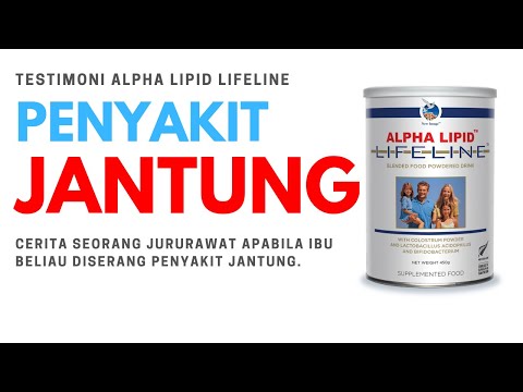 Video Testimoni Alpha Lipid LifeLine Penyakit Jantung - youtube
