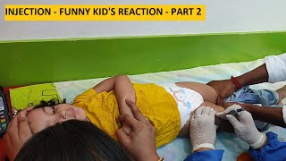 Anayesha ka funny reaction after Injection | Vaccine Video | VinShi Vlogs screenshot 2