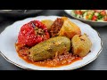 طريقه تحضير محشي الخضار طعم لا يقاوم لا يفوتكم  Delicious stuffed vegetables mahshi