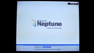 Installing Windows Neptune on a 2.7Ghz pc (The XP that never was)