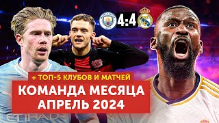 Команда месяца | + 5 лучших клубов и матчей | Апрель 2024