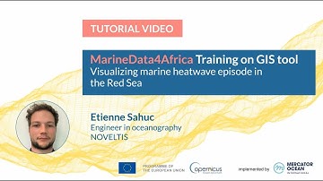 GIS Tutorial - Global products - Visualizing marine heatwave episode in the Red Sea