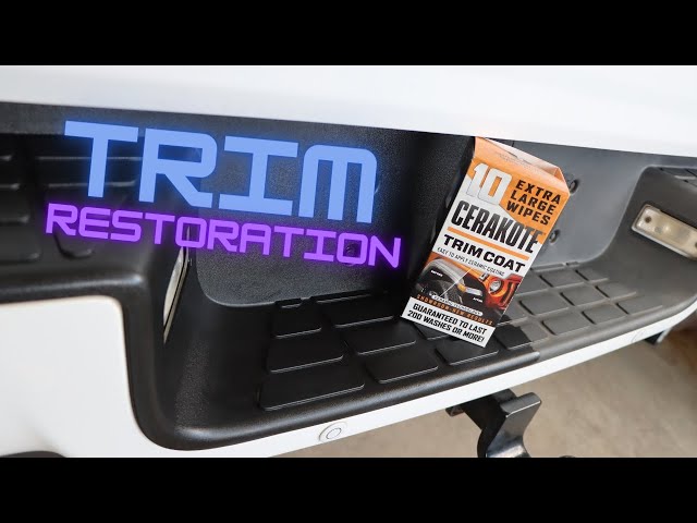 CERAKOTE Ceramic Trim Coat Kit - Quick Plastic Trim Restorer