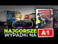 Najgorsze WYPADKI Drogowe na A1   | KATASTROFY