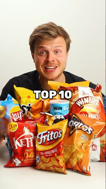 TOP 10 Most Popular Chips Brands (by revenue) 🤯 #shorts