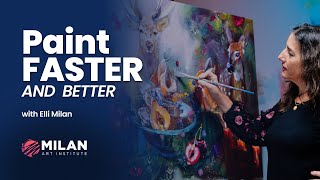 Paint More in Less Time  Speed Techniques for Artists
