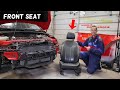 HOW TO REMOVE OR REPLACE FRONT SEAT ON A CAR