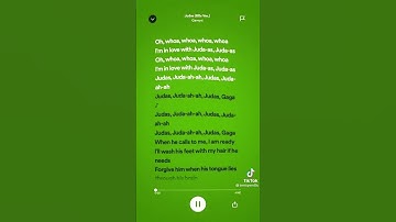 Thumbnail of Judas-Lady Gaga(speed up +lyrics) #shorts #spotify #tiktok #spedupsongs #spedup #judas #ladygaga