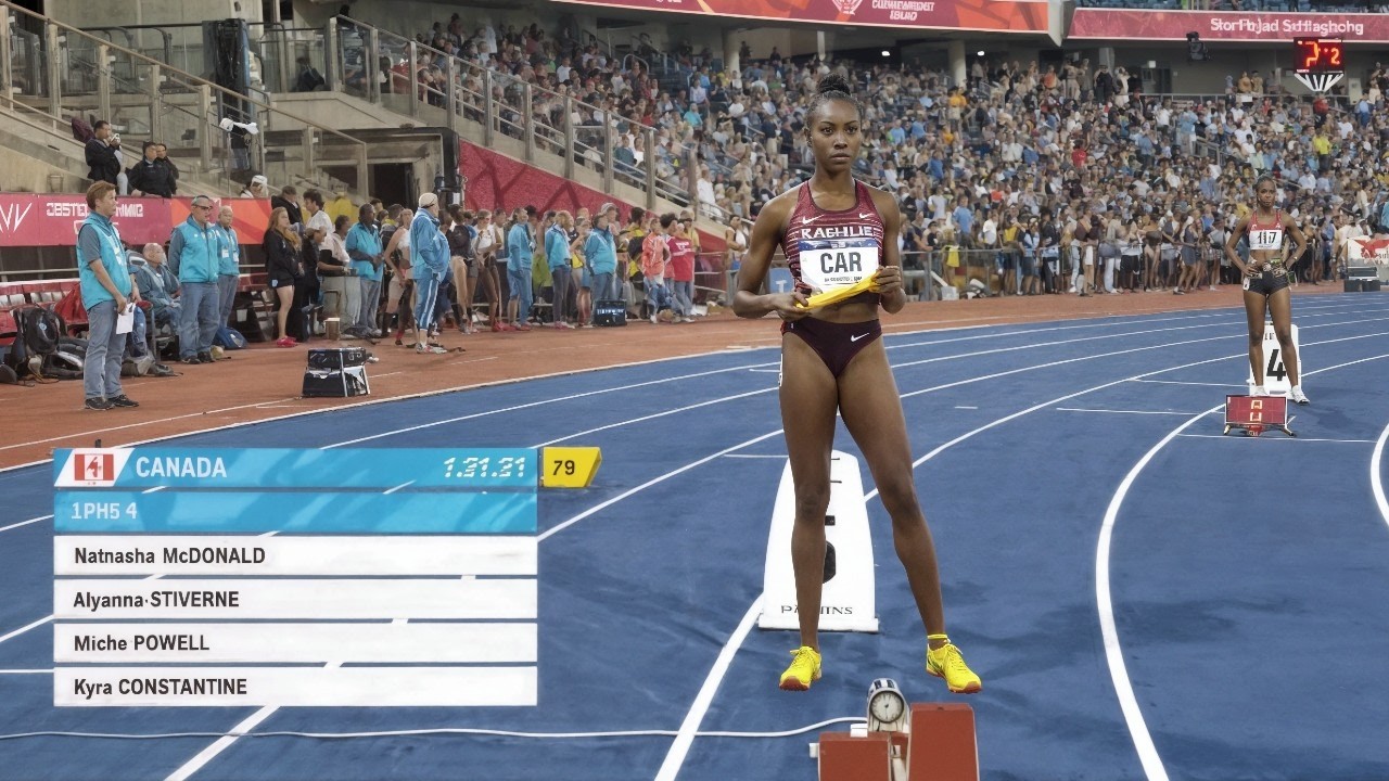 The INSANE Women's 4x400m || England SHOCKS Jamaica