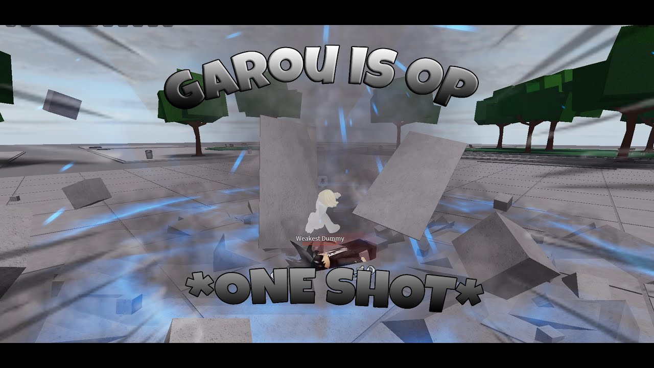 ONE SHOT GAROU COMBO *OP* | The Strongest Battlegrounds - YouTube