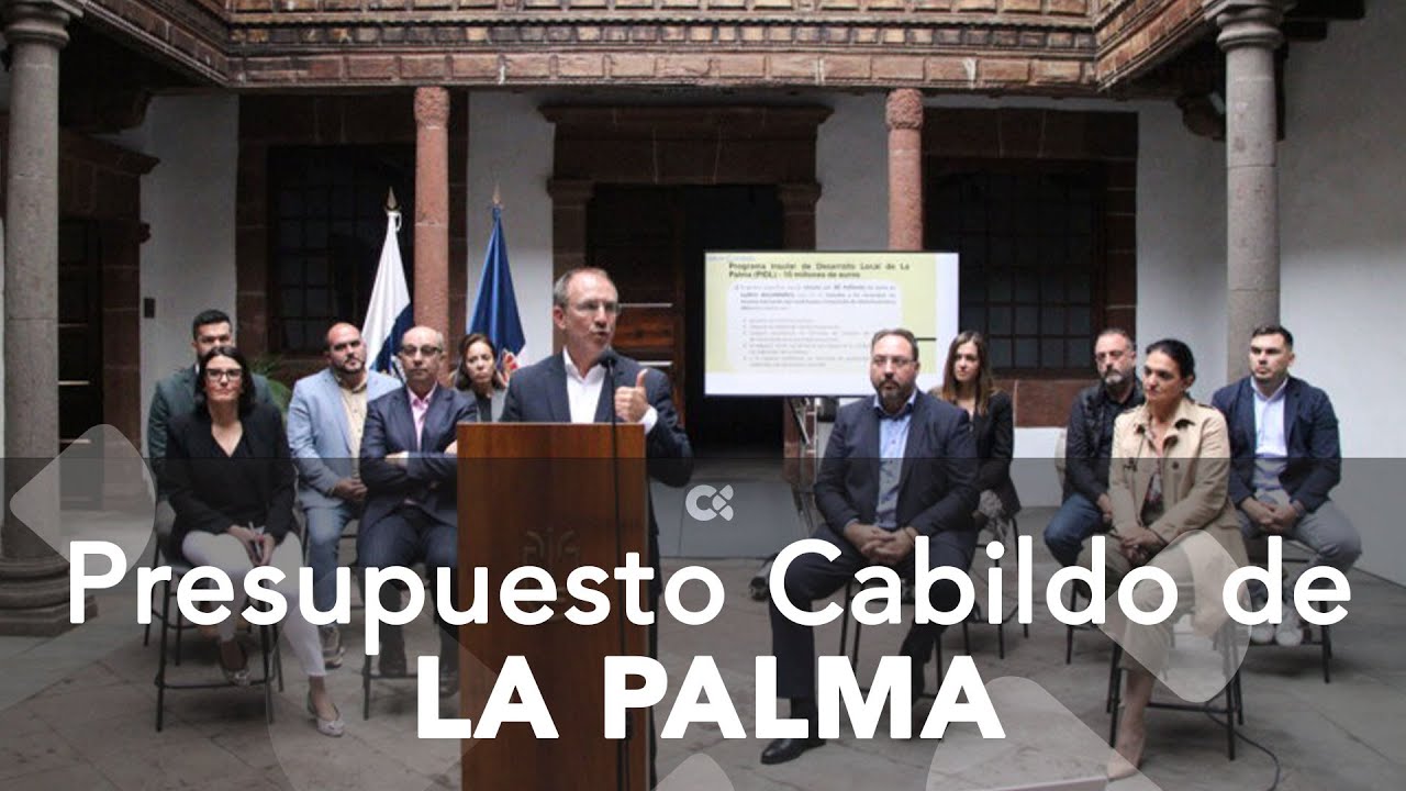 El Cabildo de La Palma aprueba su presupuesto para 2024 con 210 ...