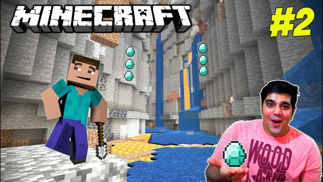 I FOUND SECRET DIAMOND CAVE | MINECRAFT GAMEPLAY #2 - YouTube