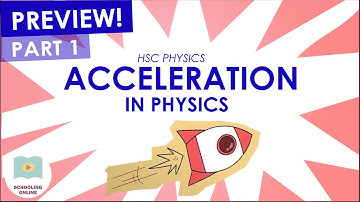 Acceleration in HSC Physics (Lesson Preview 1)