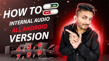 how to record internal sound for all android mobile version | 4 , 5 ,6 ,7 ,8 ,9,10