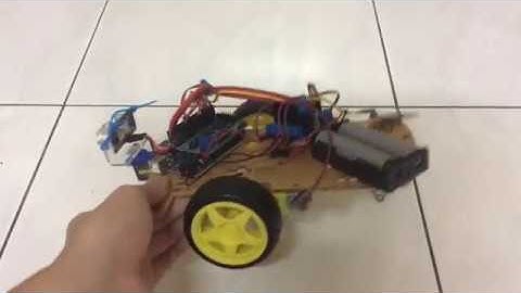 Arduino 2WD藍牙避障自走車