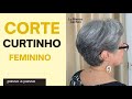 Corte feminino Curtinho Em Degrade