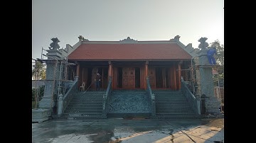 Lan can đá - Cột đá kiến trúc nhà thờ đẹp