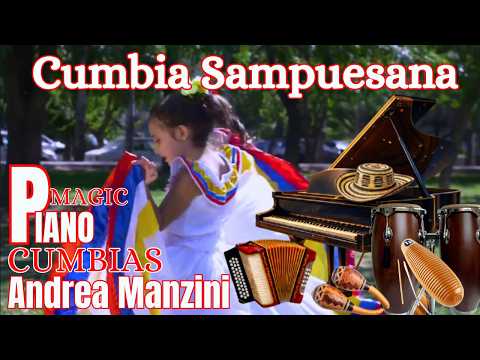 Cumbia Sampuesana Piano Instrumental Andrea Manzini