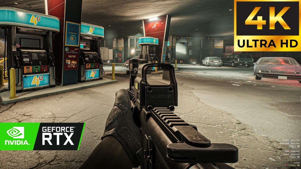 Swat Team Arrives in Station in RTX 5080 32 GB 4K Gameplay