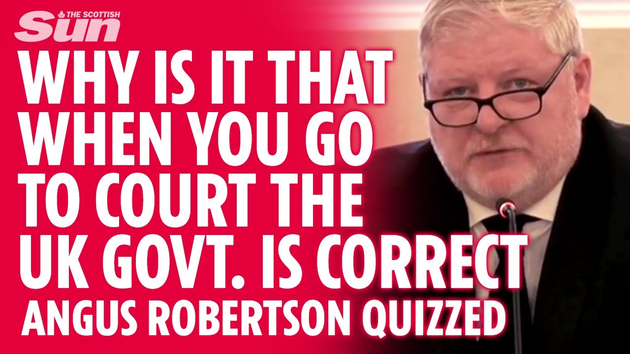 Angus Robertson's stance of blaming UK government taken apart by Christien Jardine