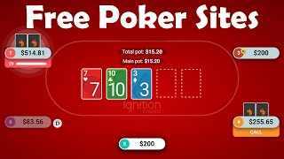 Best Free Poker Sites – To Win Real Money! ♣️