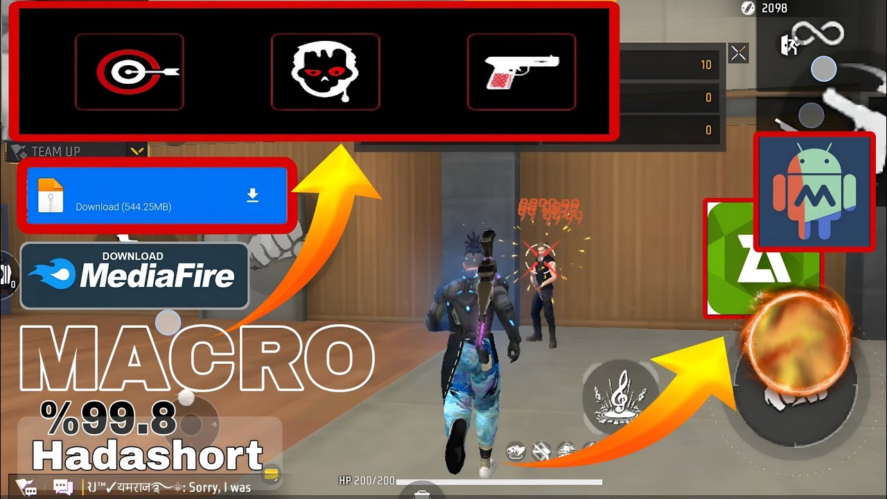 Aim Smooth🎯| Free Fire New Android Macro📱Tutorial | Macro Droid New Macro Script 📂