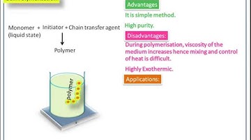 Bulk polymerization-Polymer Chemistry-Engineering Chemistry -1 (CY6151) Notes