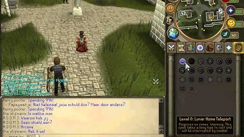 how to do a home teleport on runescape