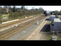 Lms 8p 46233 duchess of sutherland passes trowell jnc on le test run 2732012