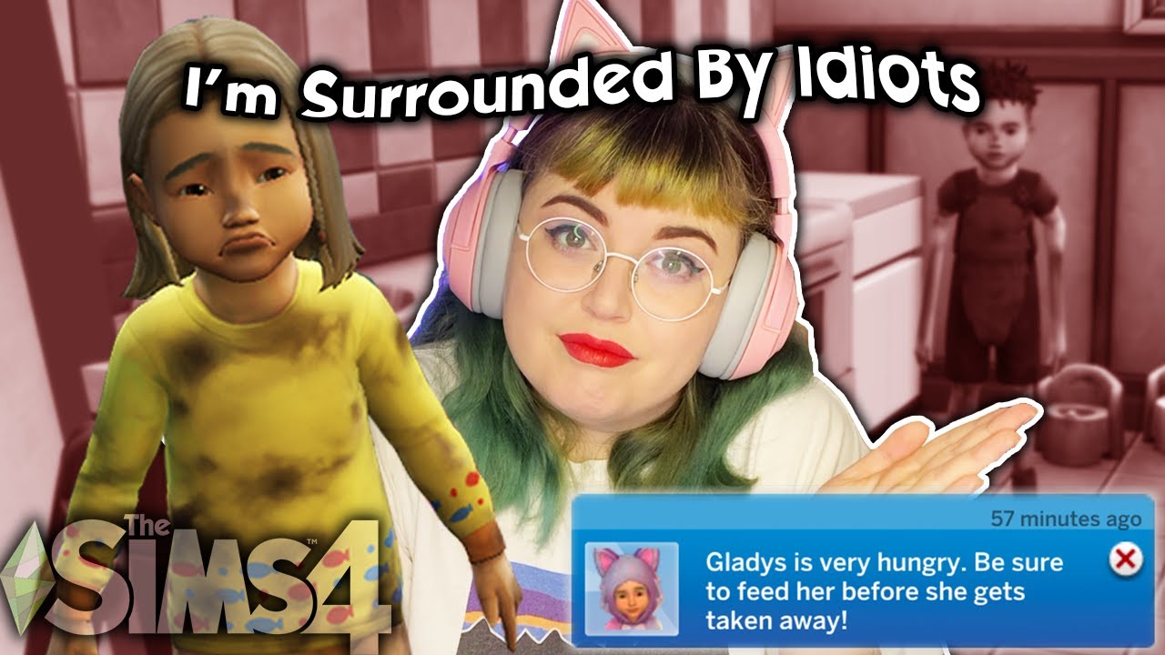 I'M SURROUNDED BY IDIOT TODDLERS - The Sims 4 ISBI Challenge - YouTube