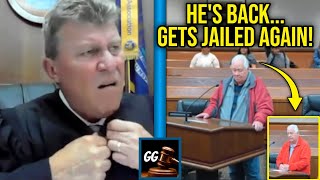 HE S BACK Michigan Elections Gets ANOTHER Five Days Jail in Blight Case