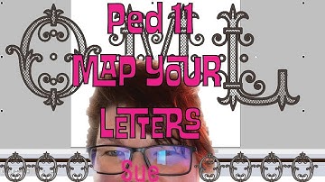 PE Design 11: Step by Step guide to mapping alphabet fonts to keyboard