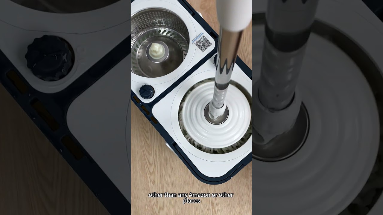 Experience the power of Spin Mop - the mop that leaves no spot untouched! 