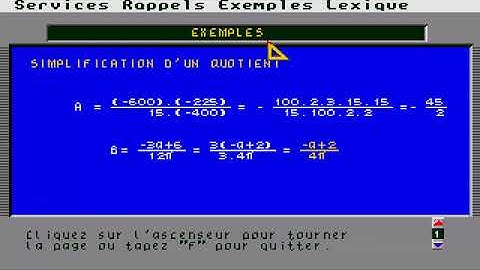 ATARI ST Microbrevet Mathematiques Algebre Micro Brevet fr EDUCATIONAL MATHEMATICS Coktel Vision STE