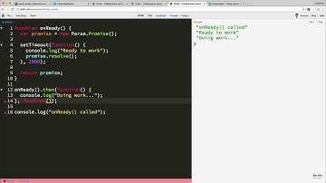Parse Server: From Front End to Full Stack : Introducing Promises in Parse