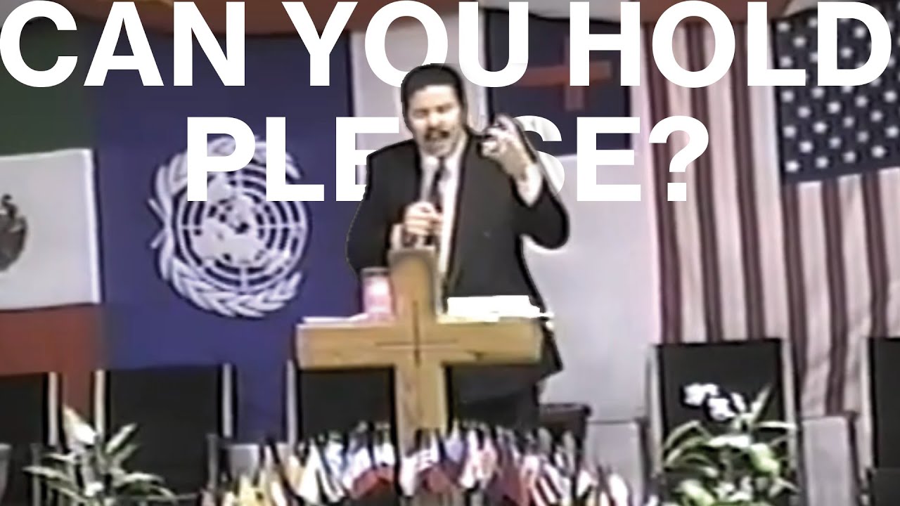 CAN YOU HOLD PLEASE | Pastor Steve Pineda