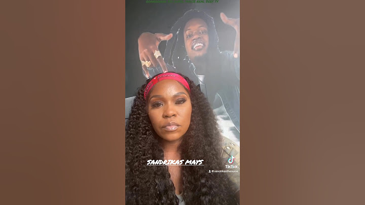 Sandrikas Mays Listening To Her Son "Foolio" 50k x La Cracka Song